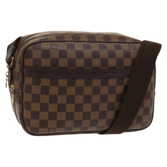 LOUIS VUITTON Damier Ebene Reporter PM Shoulder Bag - Picture 1 of 15